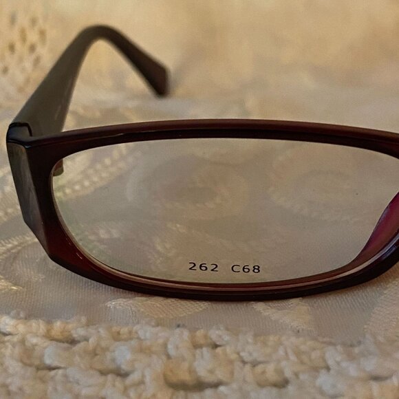 #4928 Envision purple eyeglass frame NOS 262 C68 54 16 140 CSW 4 OZ  PK 9X7X2  L - Picture 10 of 11